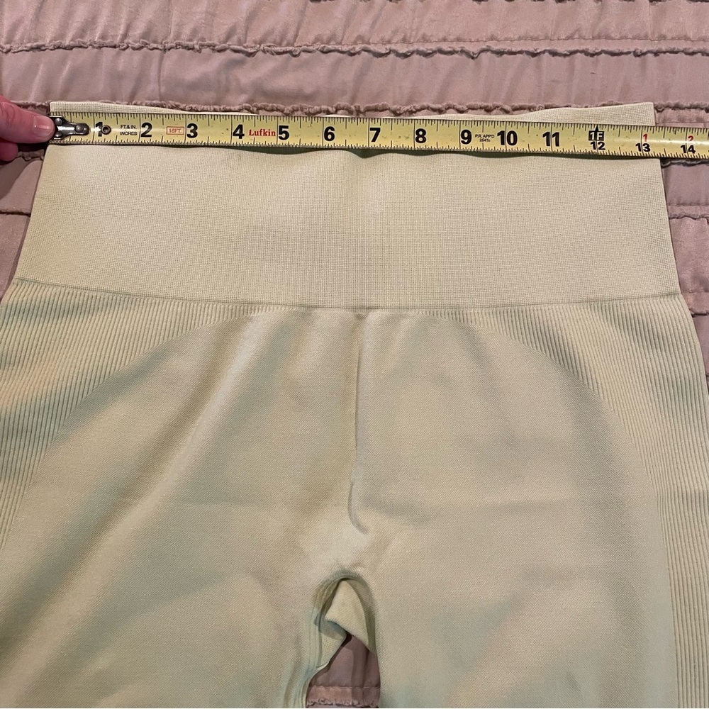 SET Active x Madelyn Cline Sculptflex Power Leggings Martini Green Large L - Picture 7 of 10